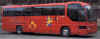 autobus EuroClass HD rosso
